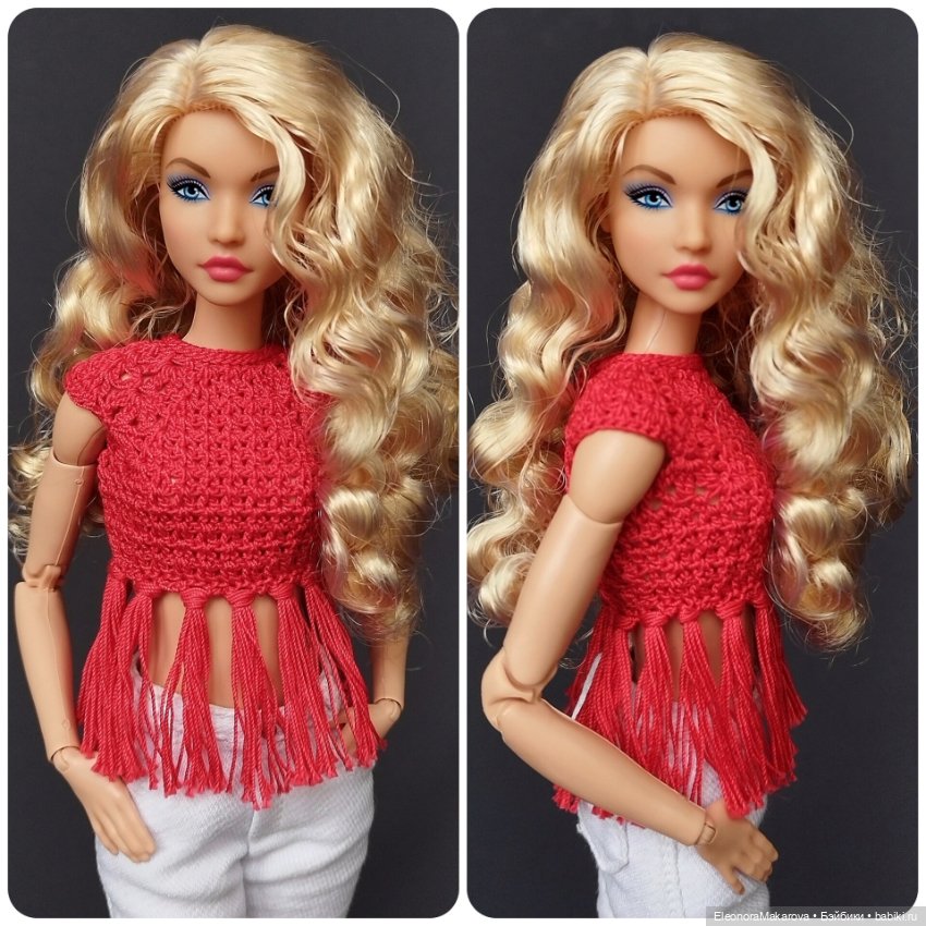 Блузка для кукол Барби, Poppy Parker (фото 4)