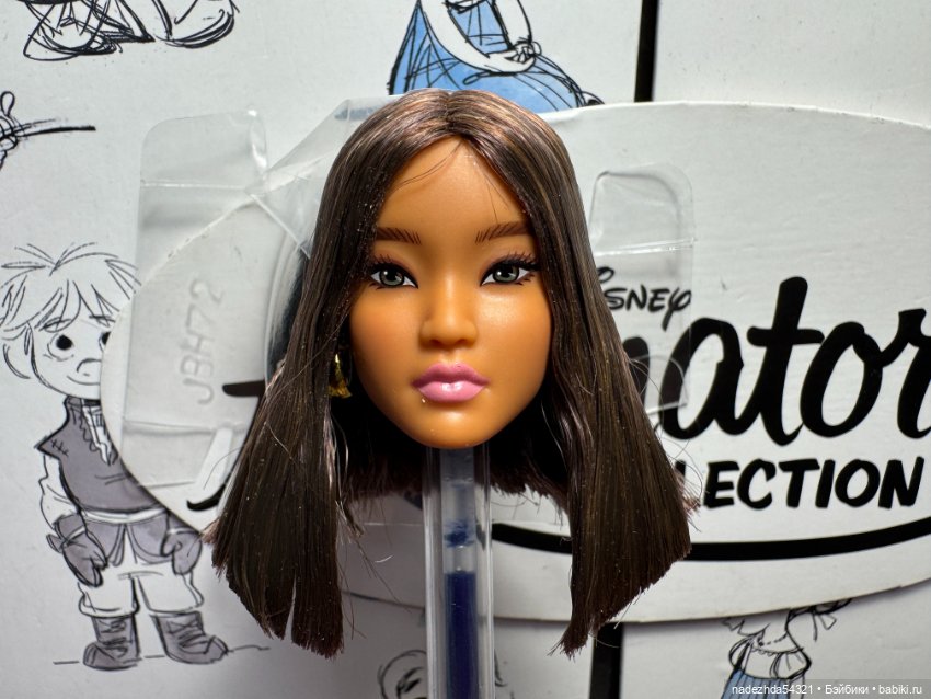 Голова Барби Базовая модель №1 Кит (7) (фото 2)