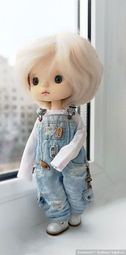 Джинсовый комбинезон для monst (фото 2)