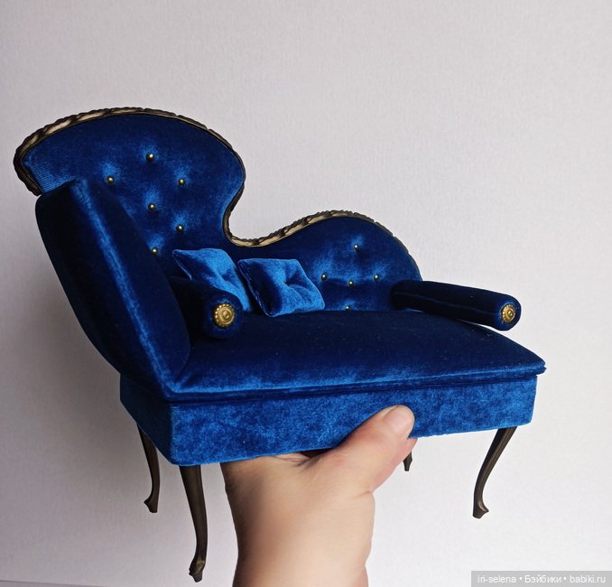 Оттоманка "Сапфир" . Куклам от 30 до 39 см (фото 7)