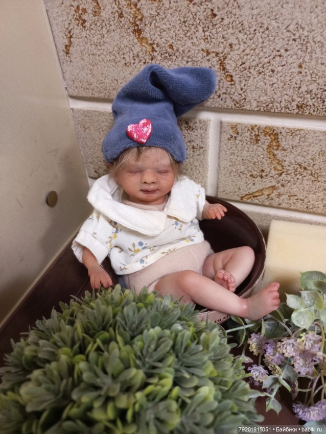 Мини реборн-эльфик Winter (фото 2)