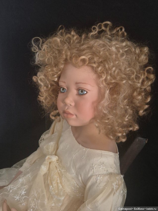 Teodora Christine Orange — Фарфоровые куклы (фото 4)