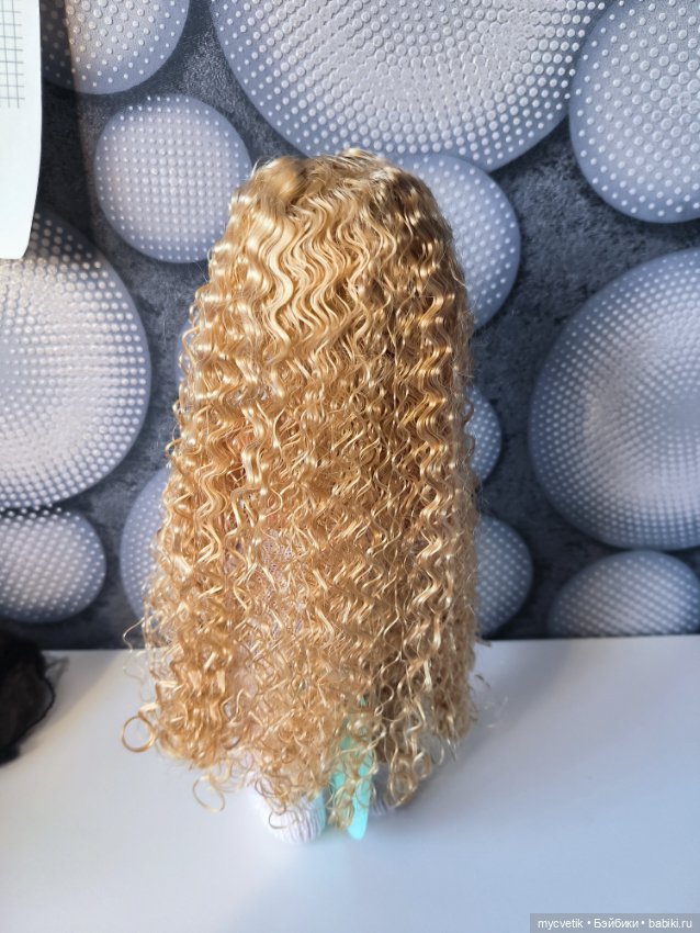 Парик Monique 8-9' — Парики и волосы (мохер) для кукол (фото 4)