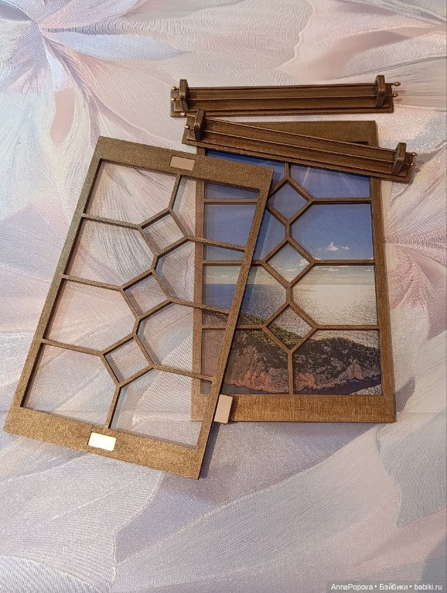 Накладное окно для кукольного дома (фото 2)