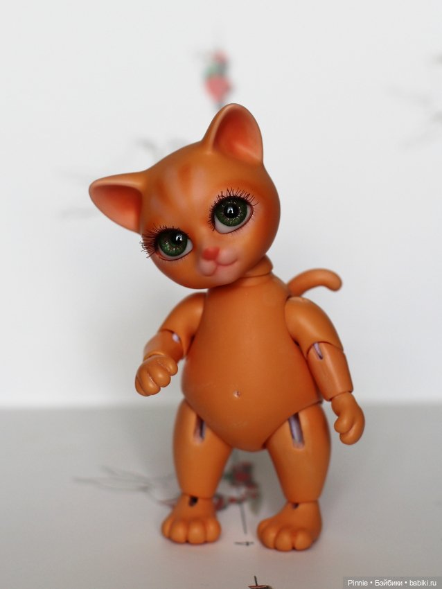 Котик Джейми рыжик — Авторские куклы BJD (фото 2)