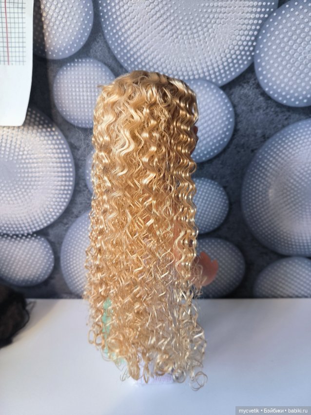 Парик Monique 8-9' — Парики и волосы (мохер) для кукол (фото 3)