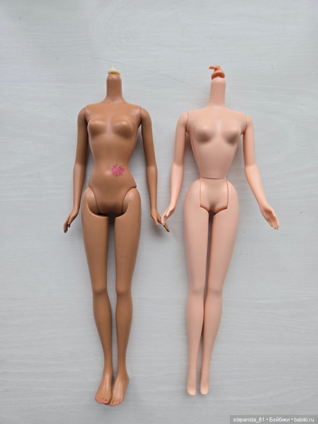 Лот тел Барби — Тела и головы для кукол