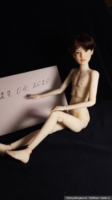 Авторская bjd кукла Юноша Сангён от Vitulya (фото 4)