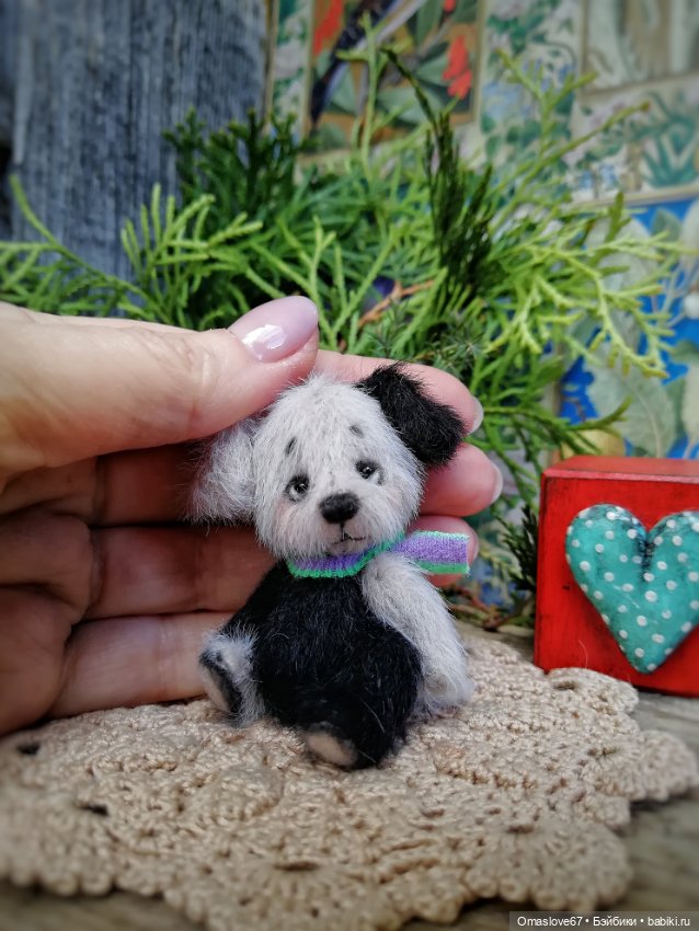 Мини щенок — Авторские игрушки (фото 5)