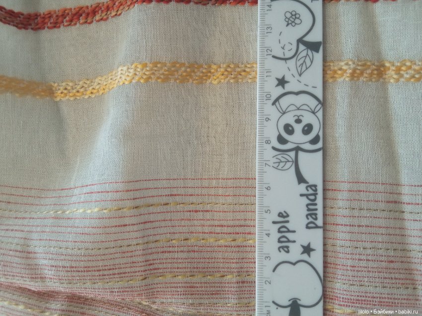 Отрезик ткани для кукольного рукоделия