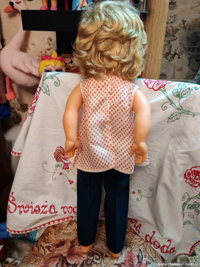 Винтажная кукла, ГДР — Винтажные куклы и игрушки детства (фото 2)