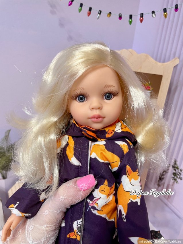 Кукла Клаудия от Паола Рейна (фото 8)