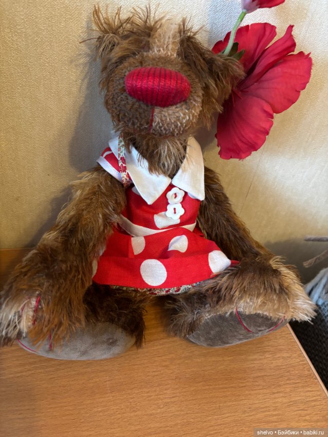 Мишка модница Gisela 2002 г (фото 5)
