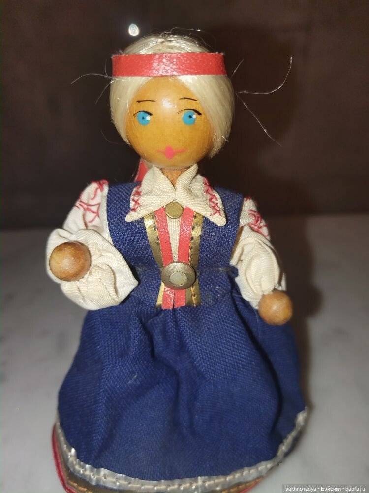 Сувенирные куклы сальво — Винтажные куклы и игрушки детства (фото 8)