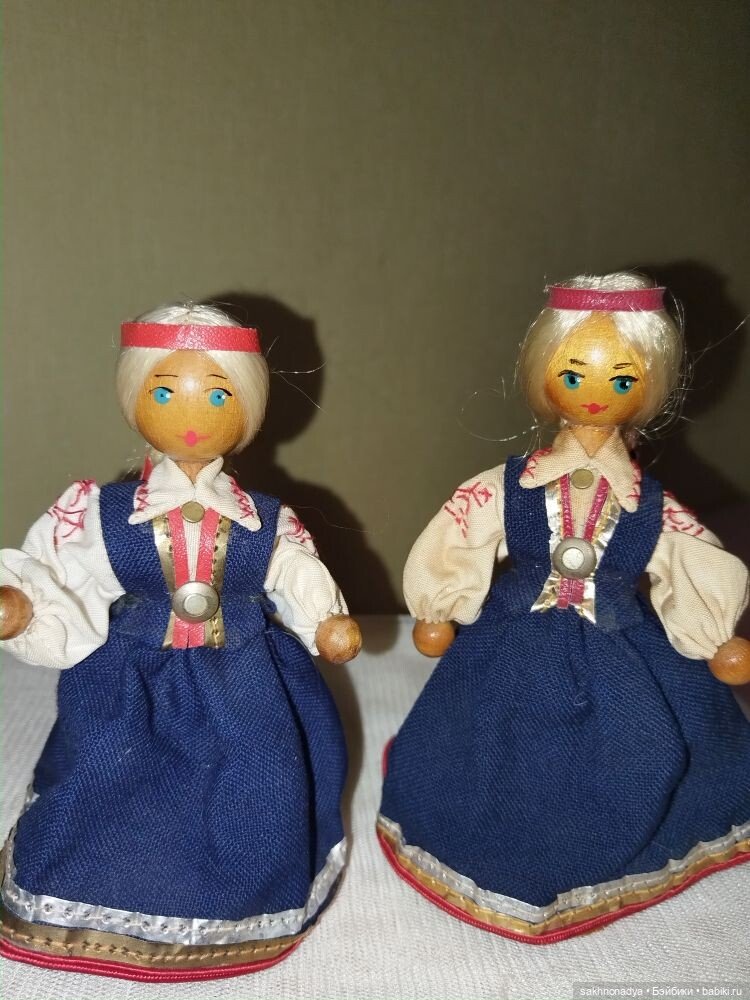 Сувенирные куклы сальво — Винтажные куклы и игрушки детства