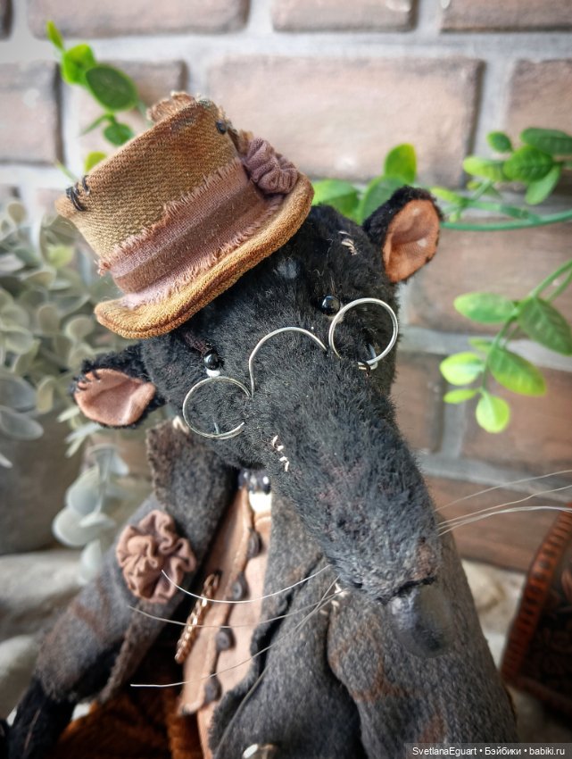 Тедди крыс Виктор — Авторские игрушки (фото 4)