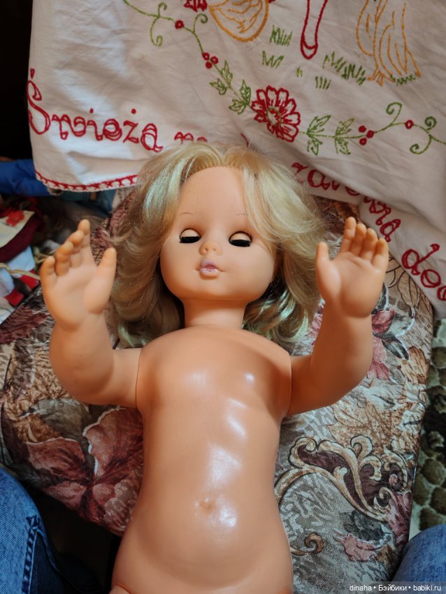 Винтажная кукла, ГДР — Винтажные куклы и игрушки детства (фото 7)