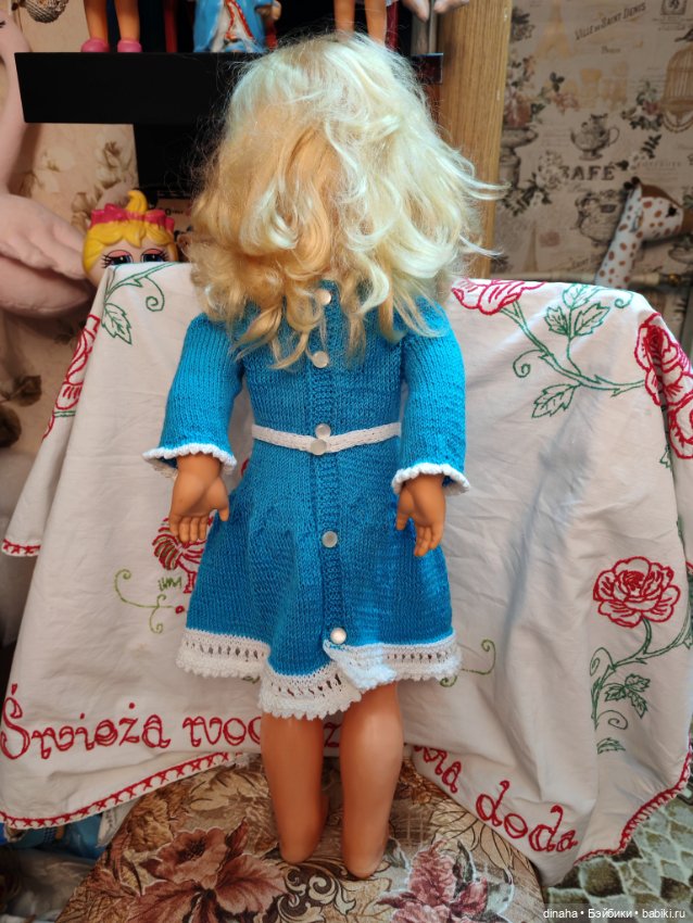 Винтажная кукла, ГДР, 70 е годы (фото 2)
