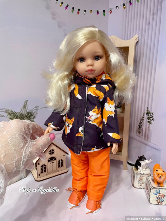 Кукла Клаудия от Паола Рейна (фото 7)