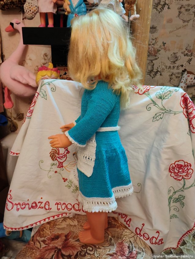 Винтажная кукла, ГДР, 70 е годы