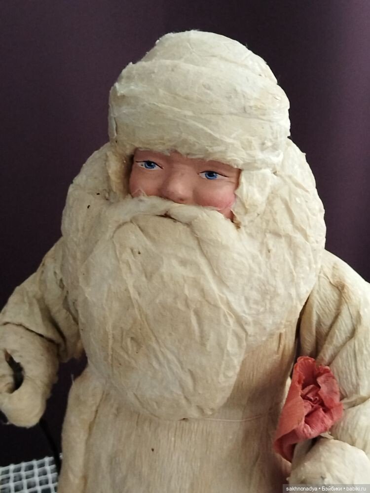 Дед мороз в валенках — Винтажные куклы и игрушки детства (фото 8)