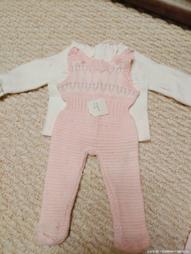 Комбинезон и кофточка от пупса ГДР (фото 5)
