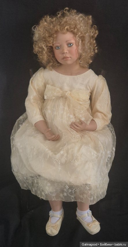 Teodora Christine Orange — Фарфоровые куклы (фото 3)