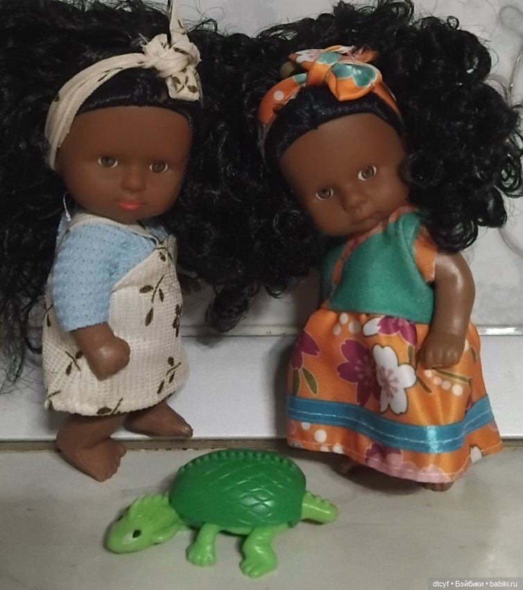Сердитые малышки — Азиатские куклы