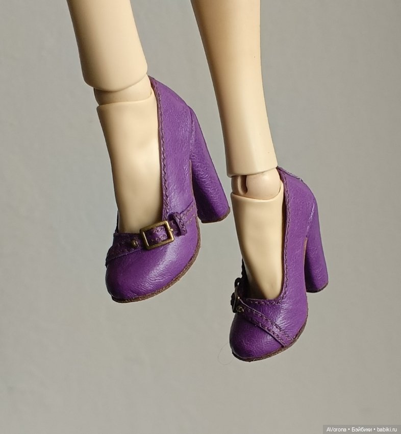 Туфли из натуральной тонкой кожи💜 фиолетового цвета 🍇 (фото 6)