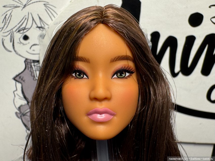 Голова Барби Базовая модель №1 Кит (6) (фото 2)