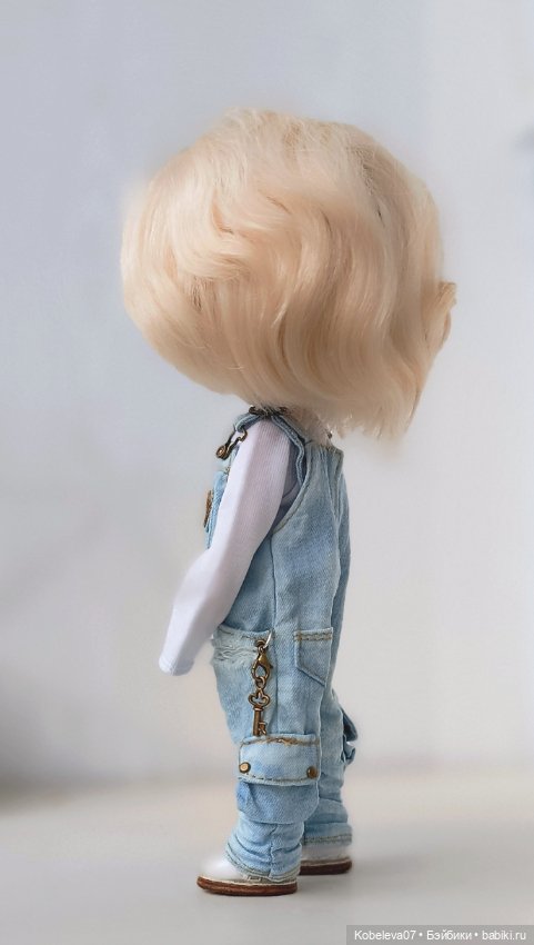 Джинсовый комбинезон для monst (фото 3)