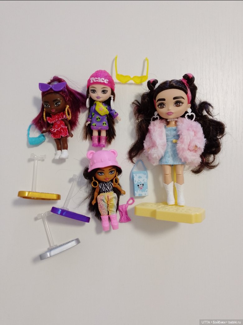 Лот кукол Barbie mini — Игровые куклы