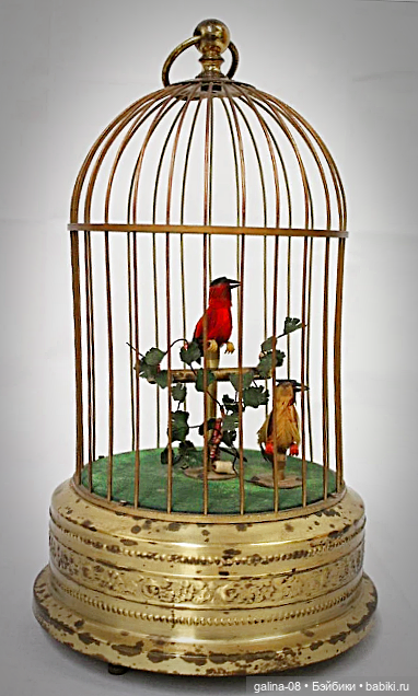 Автоматон Поющие птички — Антикварные игрушки