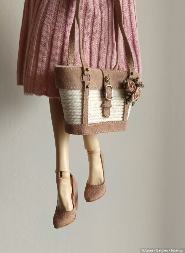 Комплект с розами 🌹 — Обувь для BJD (фото 5)