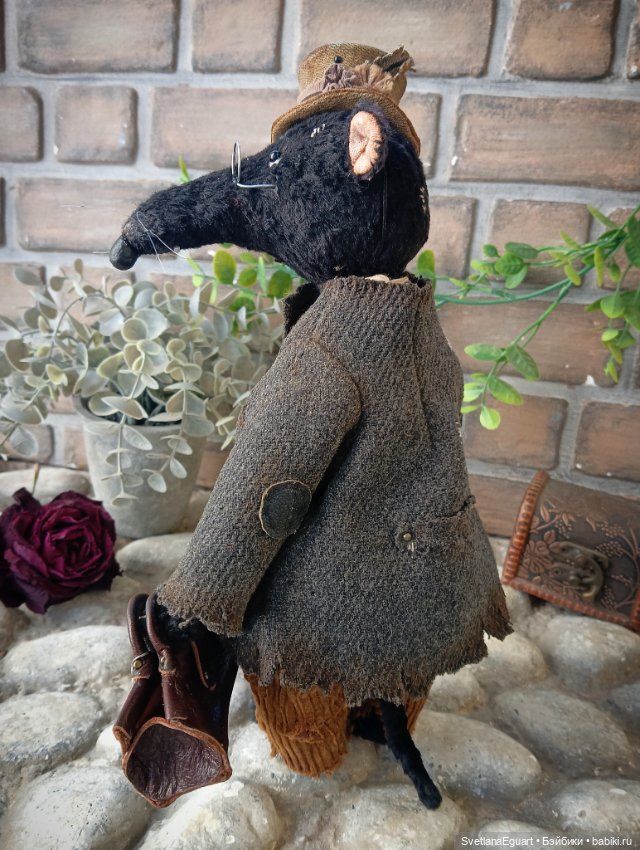 Тедди крыс Виктор — Авторские игрушки (фото 3)