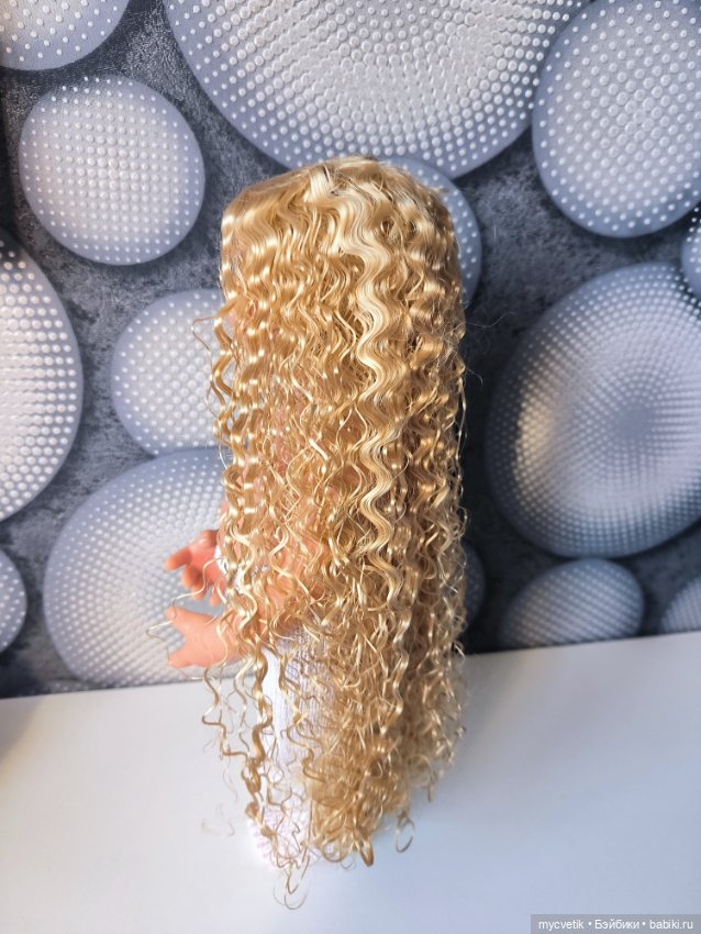 Парик Monique 8-9' — Парики и волосы (мохер) для кукол (фото 5)