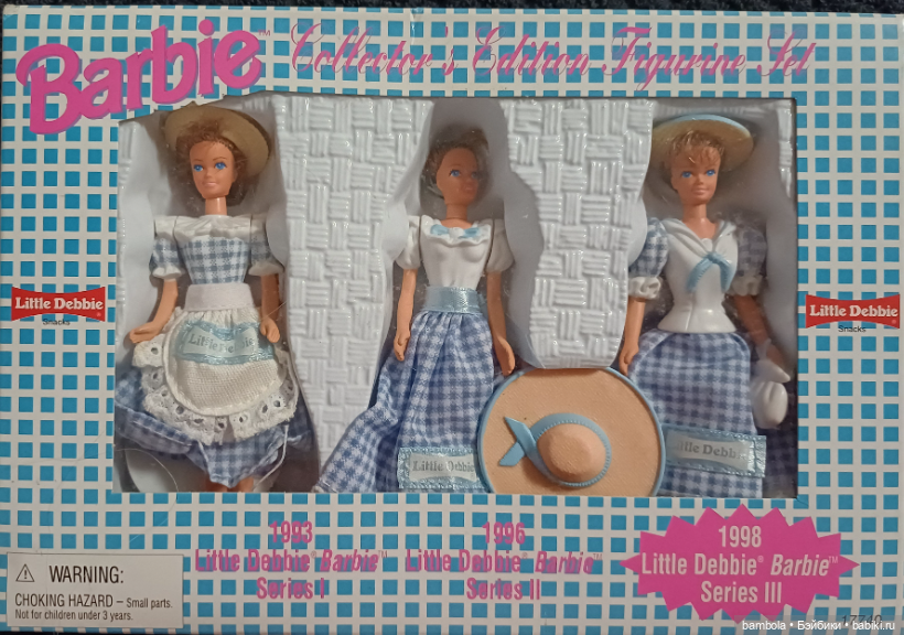 Набор Little Debbi Barbie series ||| 1998г