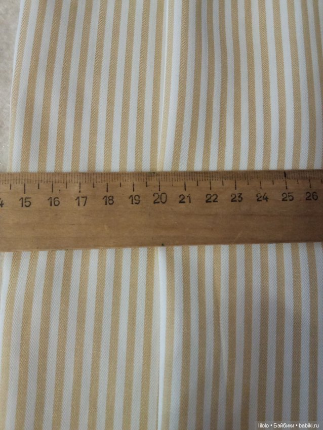 Лот тканей для кукольного рукоделия