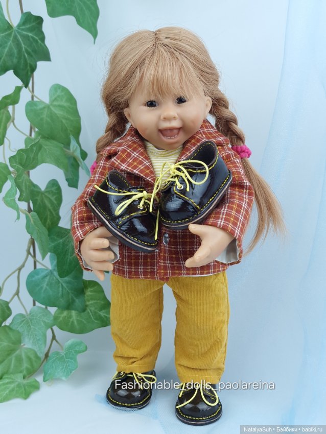 Ботиночки для кукол Вихтель 23 см и Вихтель 30 см (фото 2)