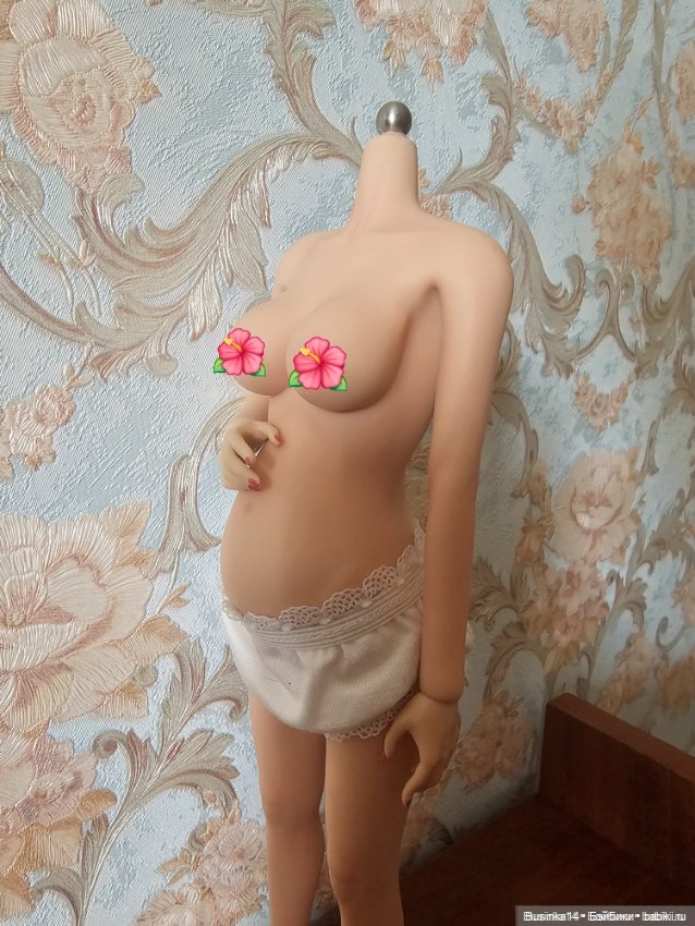 Phicen Large bust, pale Беременная