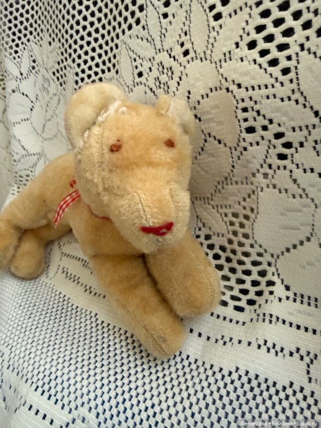 Львенок винтаж Германия — Винтажные куклы и игрушки детства (фото 4)