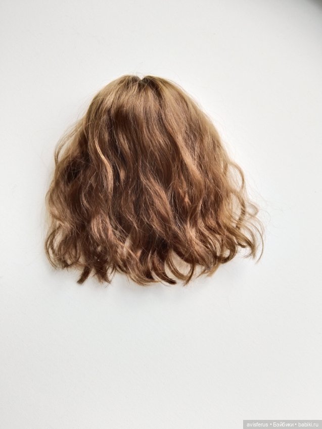 Парик для кукол с объемом головы 17-17,5 см (фото 2)