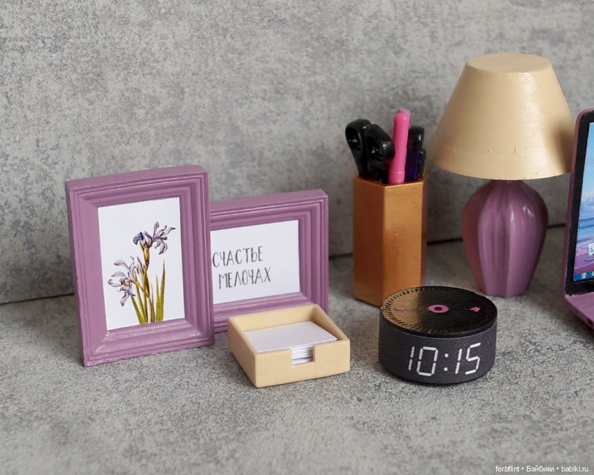 Настольный набор №17 масштаб 1:6 (фото 2)