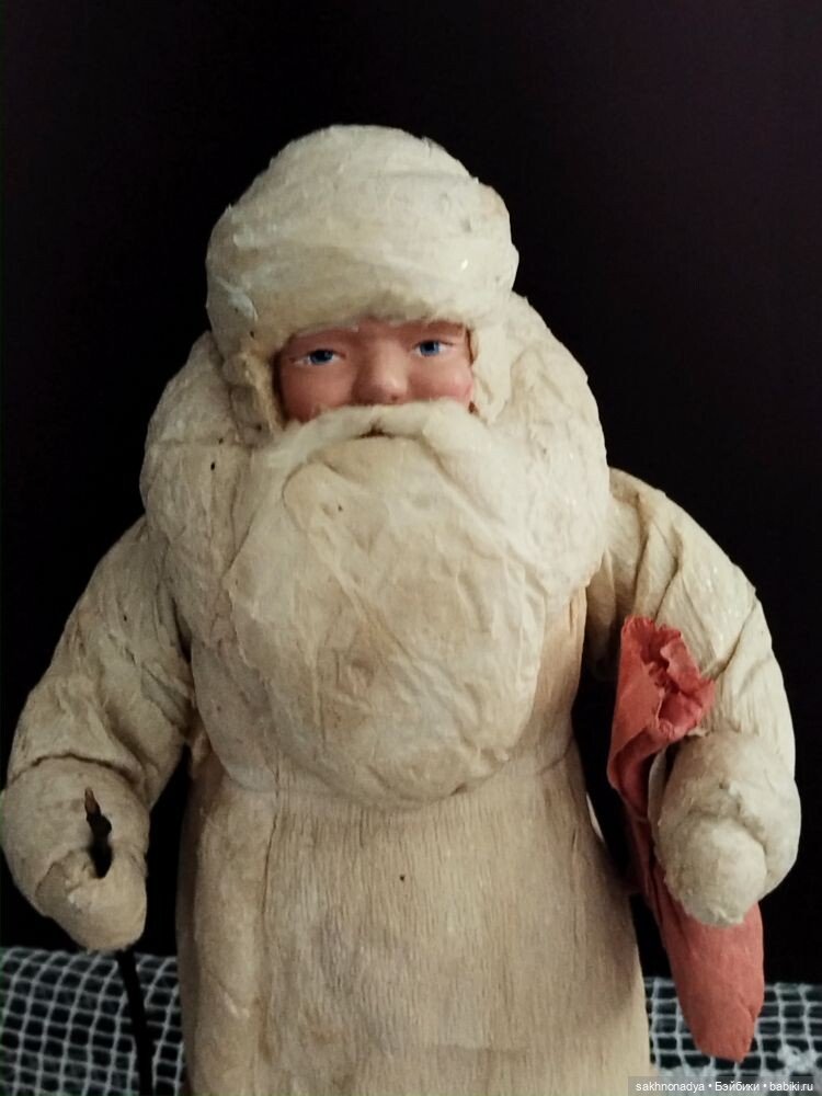 Дед мороз в валенках — Винтажные куклы и игрушки детства (фото 3)