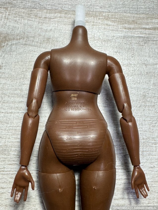 Пышное тело из Базового набора для создания Барби №3 (5) (фото 9)