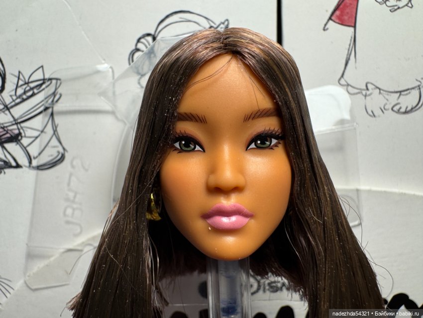 Голова Барби Базовая модель №1 Кит (7) (фото 3)