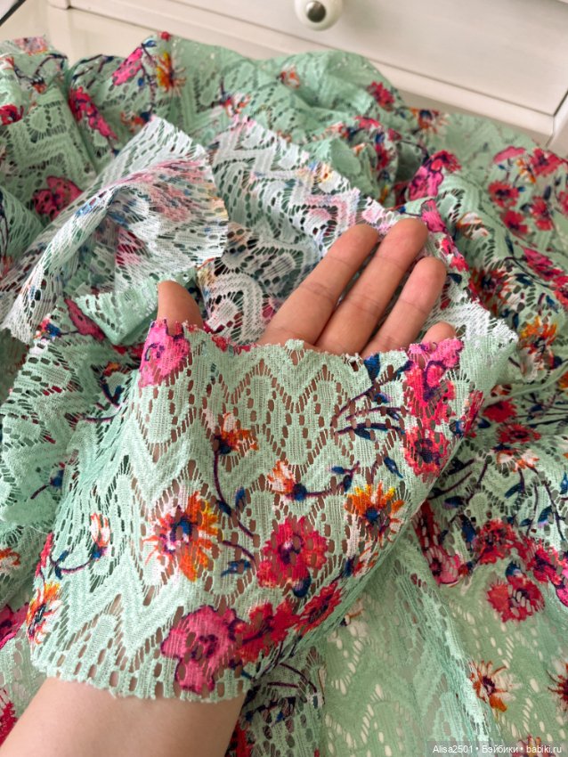 Кружевное полотно — Ткани (фото 3)