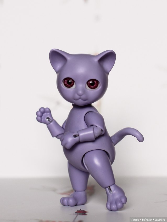 Котик Джейми сирень — Авторские куклы BJD