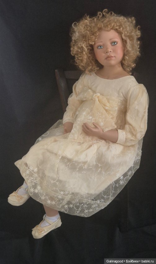 Teodora Christine Orange — Фарфоровые куклы (фото 5)