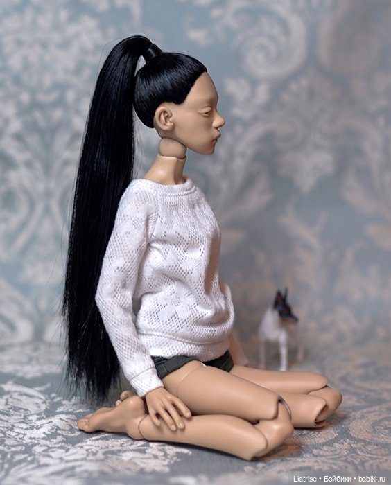 Парик на Птичку Лору — Парики для BJD